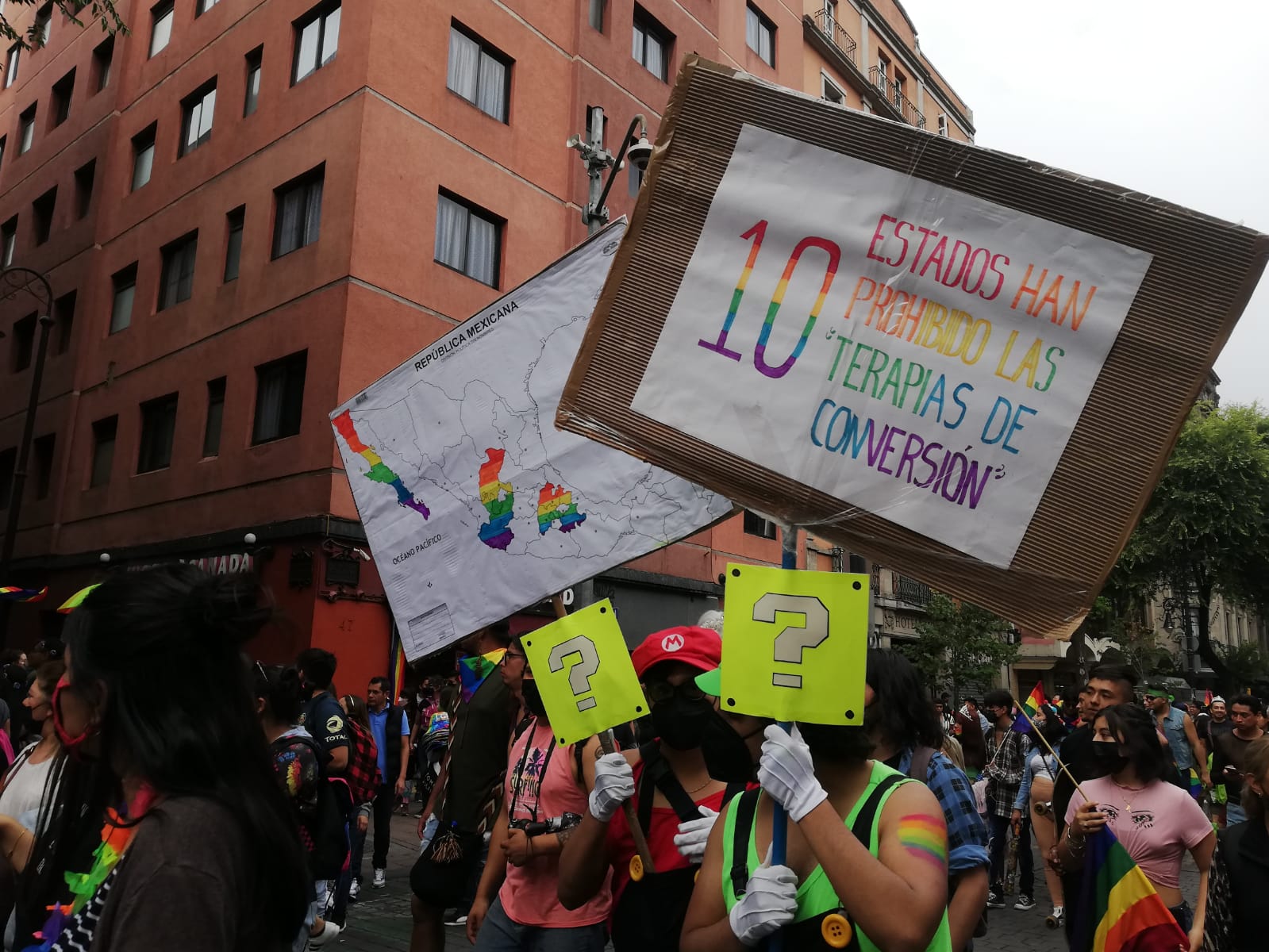 Con más fuerza, vuelve la marcha LGBT+ a CDMX tras suspensión de 2 años ...
