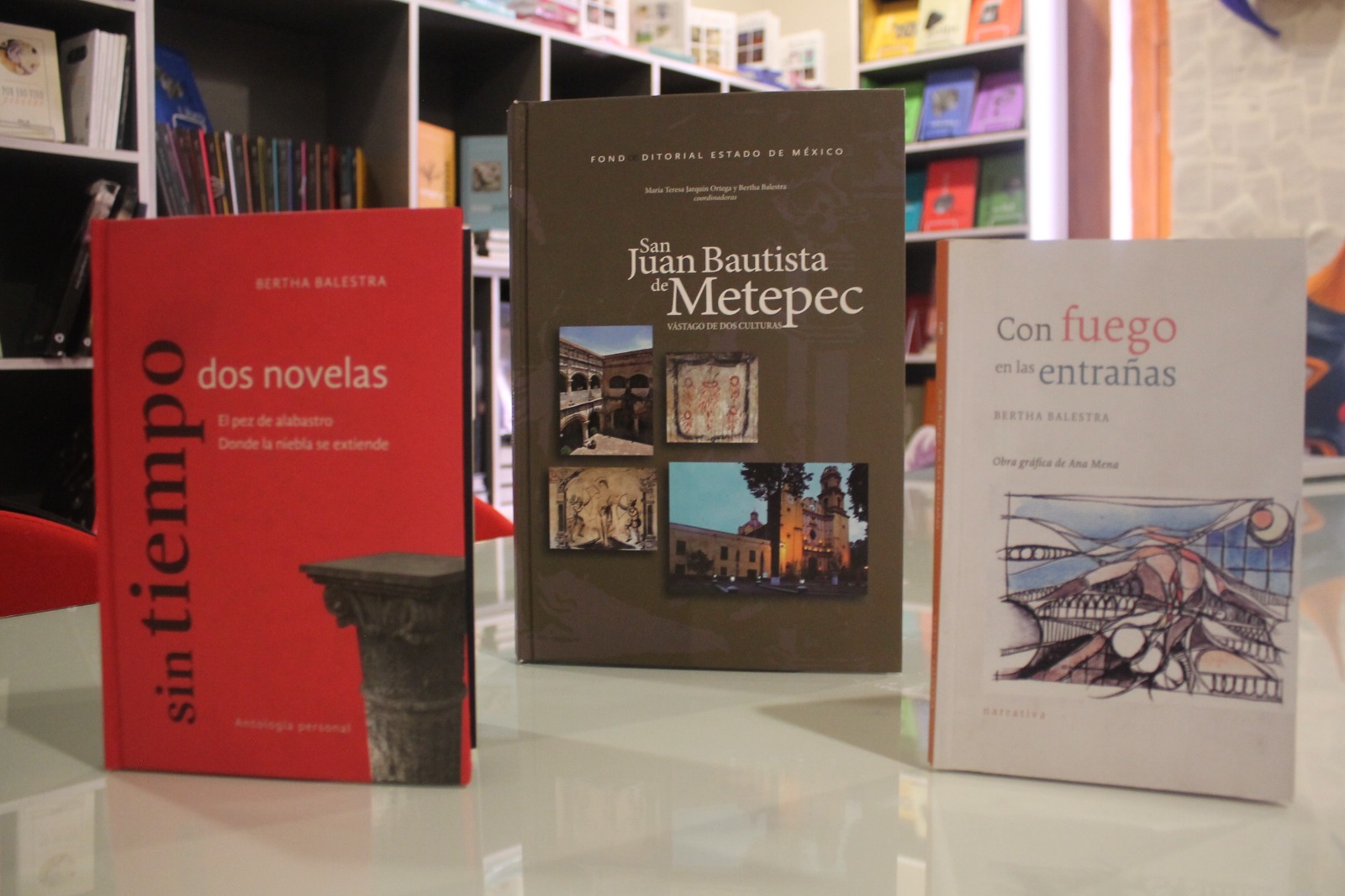 Conoce   la obra  literaria   de Bertha  Balestra,  el fluir del  Edomex  en palabras