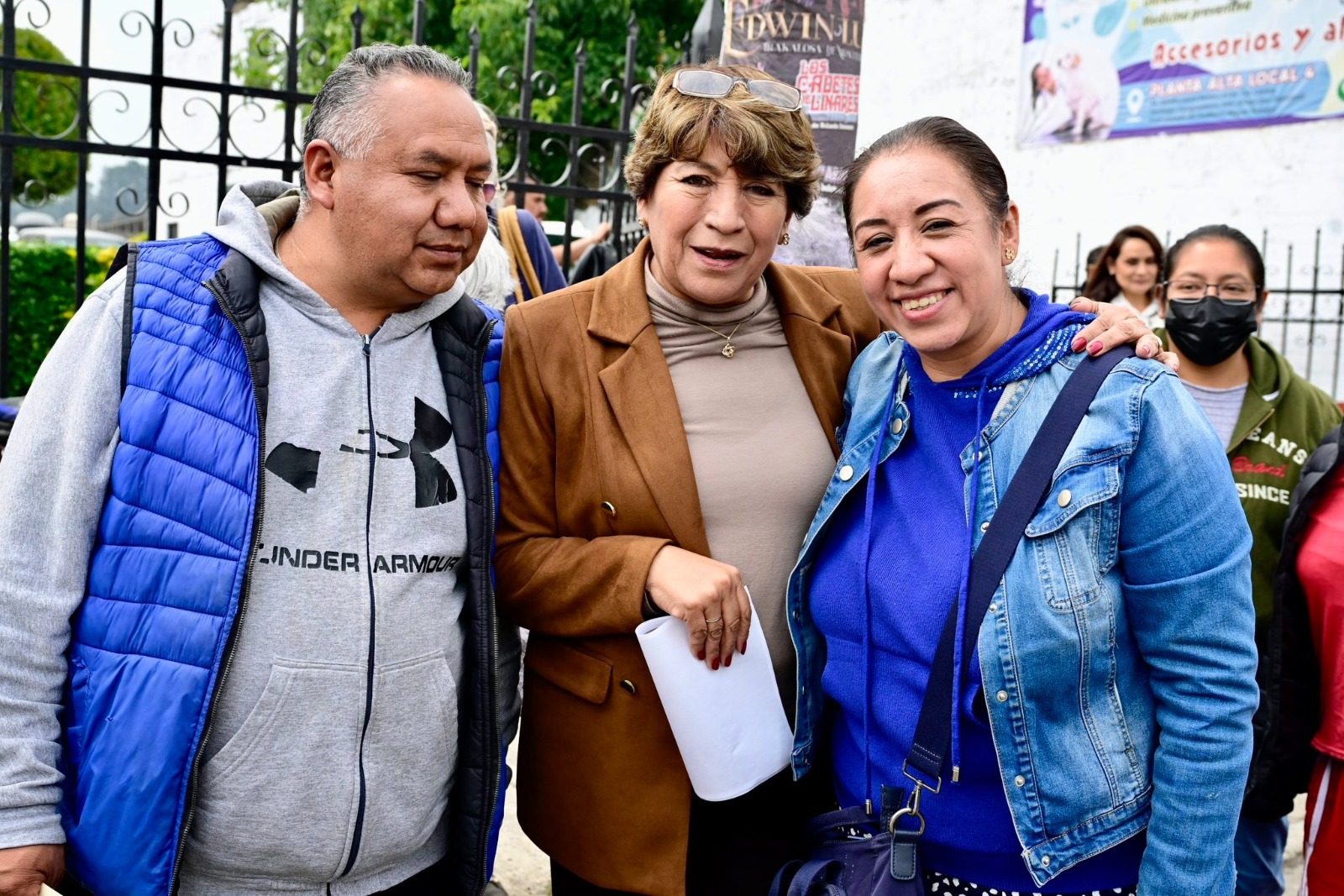 Delfina Gómez logra percepción positiva en seguridad; sube más de 11 puntos en 3 meses
