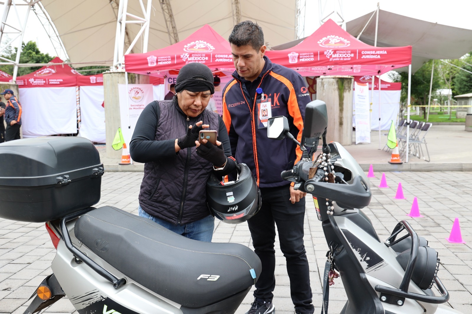 Motociclistas ahora podrán tramitar sus certificaciones y licencias en Caravanas Itinerantes