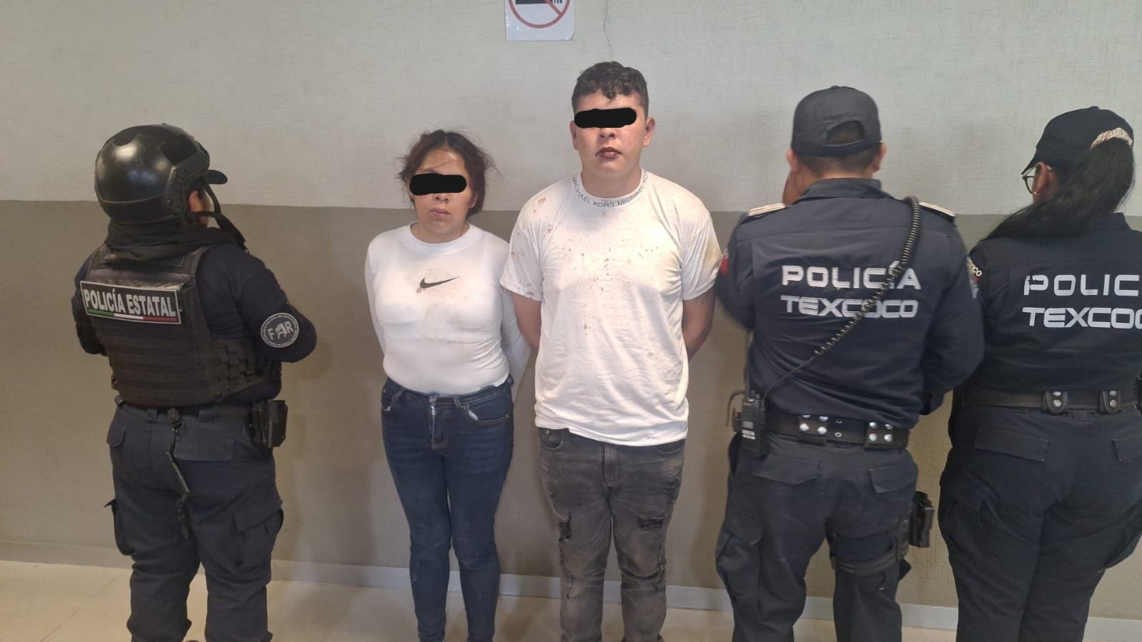 Cae pareja  por secuestro  exprés en  Texcoco