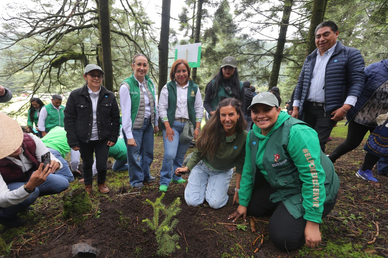 Siembran más de 2 mil 700 árboles en inmediaciones del río Lerma