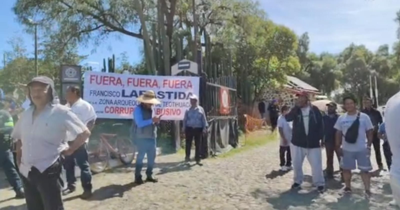 Por corrupto y abusivo, piden cesar al jefe de seguridad de la zona arqueológica de Teotihuacán