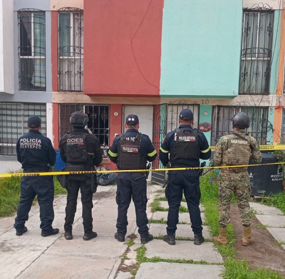 Localizan Policía de Ecatepec y Marina bodega de narcóticos