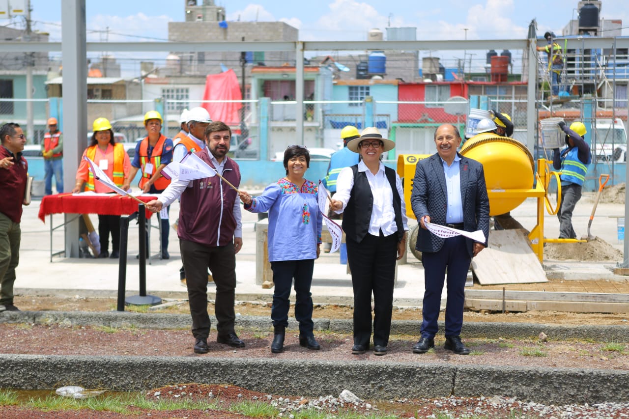Pone manos a la obra la alcaldesa de Ecatepec, rehabilitará dos centros recreativos
