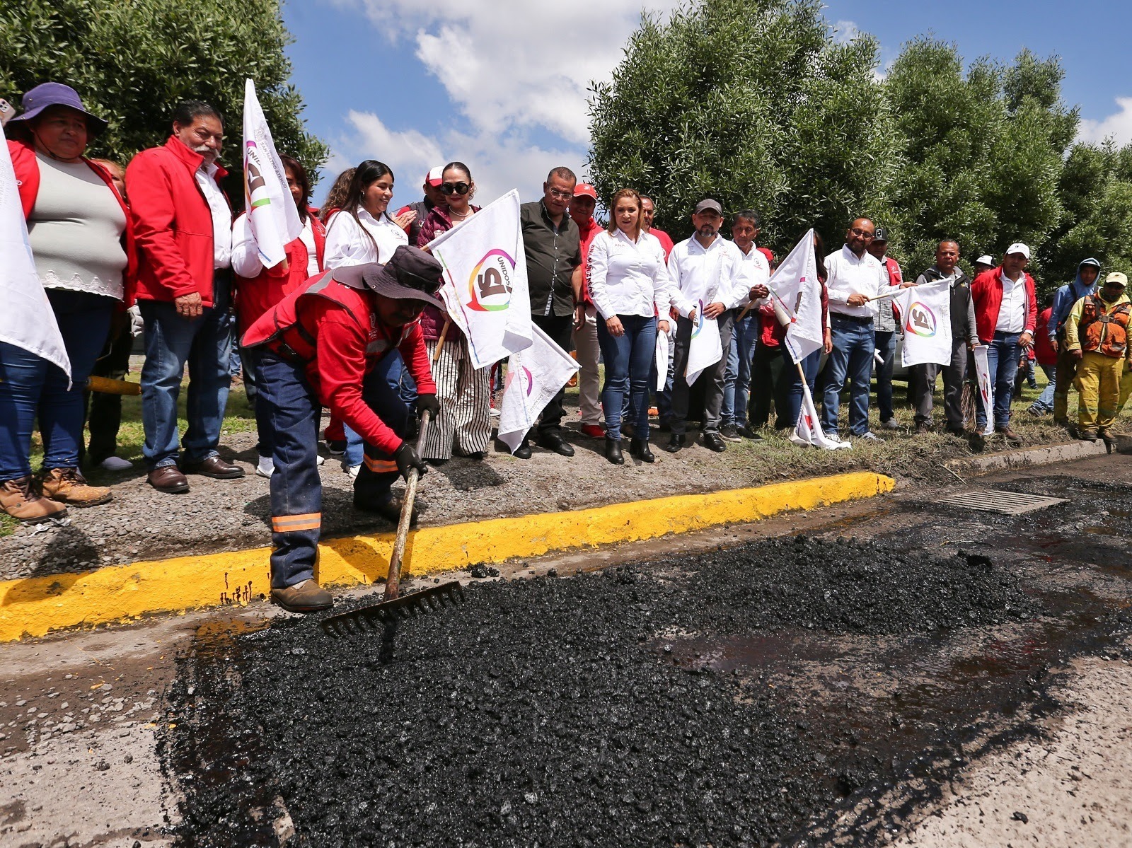 Arranca el ‘Rescate Vial del Valle de Toluca’ en S. Mateo Atenco
