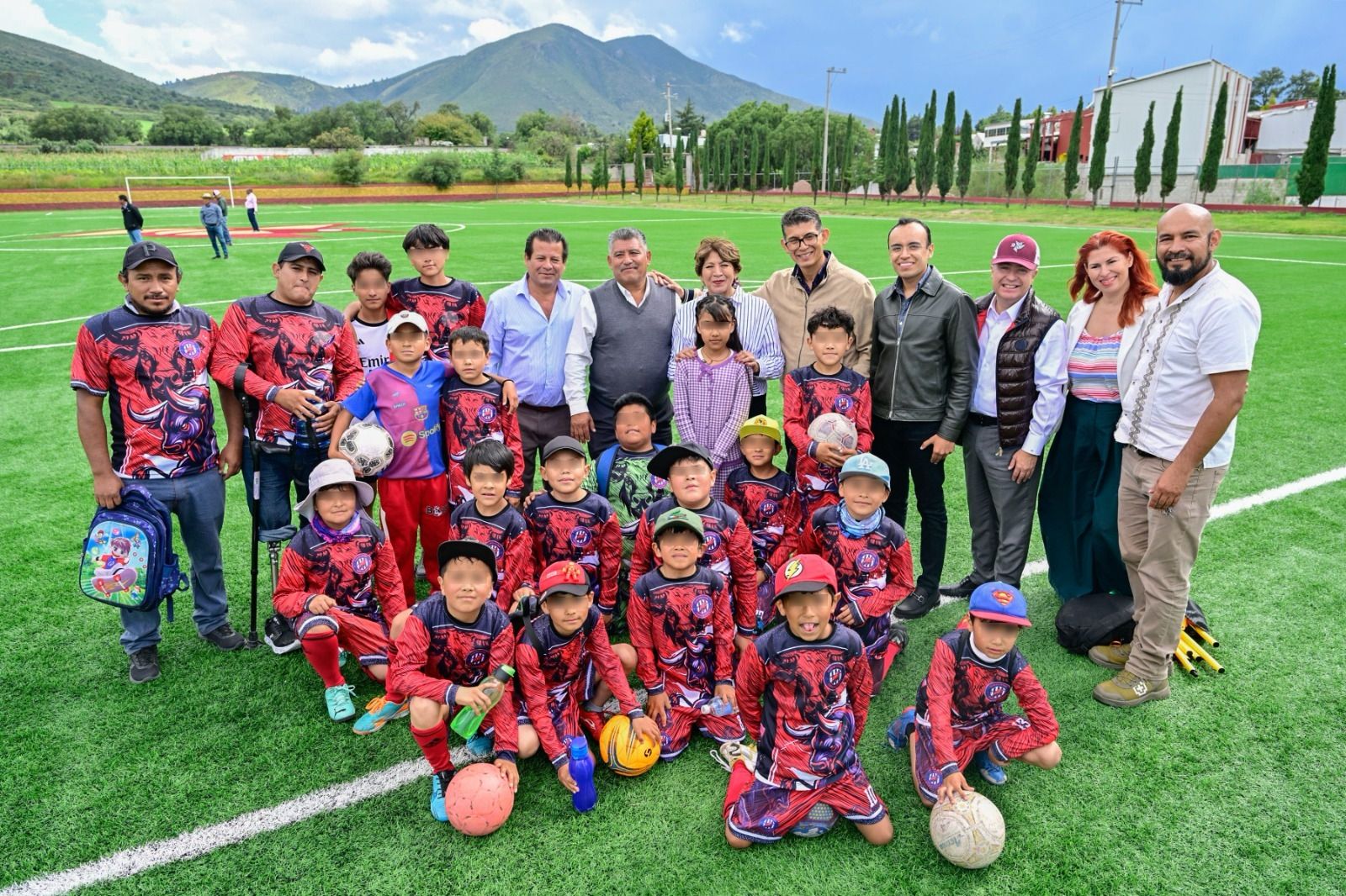 Estrenará Axapusco renovación de Unidad Deportiva de Jaltepec