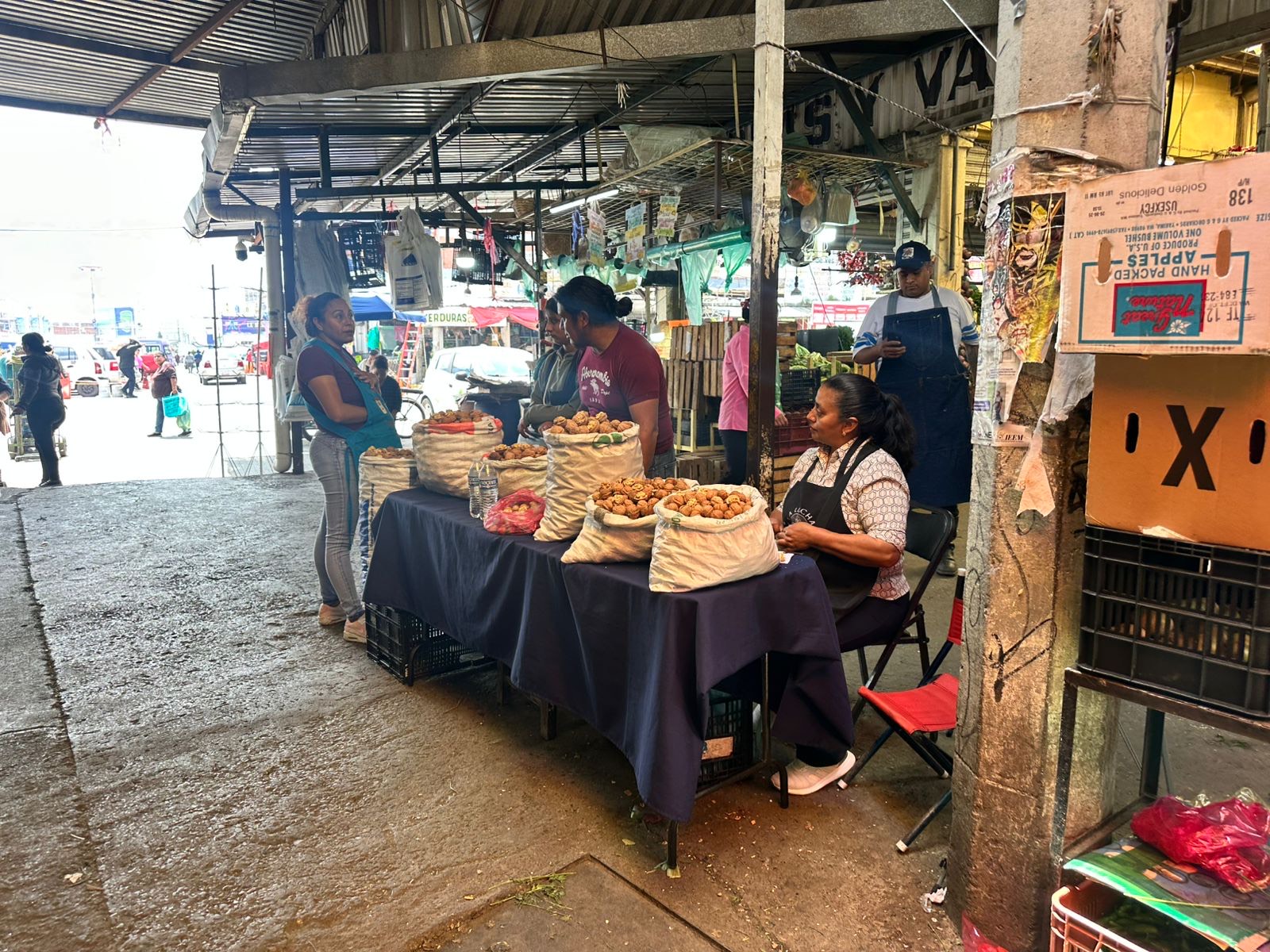 Pactan GEM y Central de Abasto en Ecatepec ceder espacios de venta para  productores de nueces