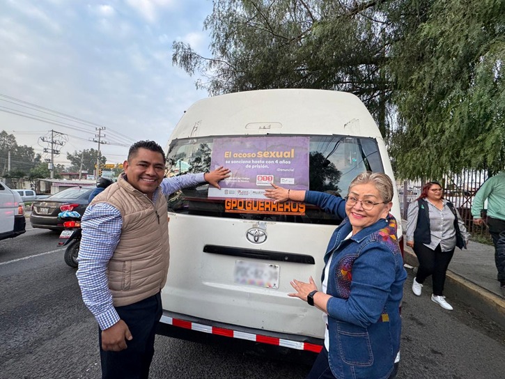 Refuerzan operativos intermunicipales en el transporte público La Paz y Chicoloapan