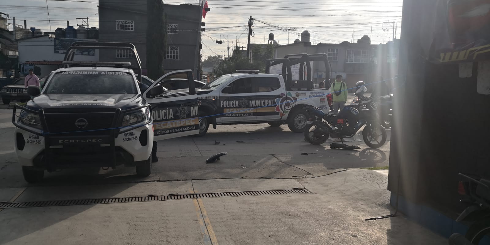Muere biker tras ser arrollado en la Recursos Hidráulicos en Ecatepec