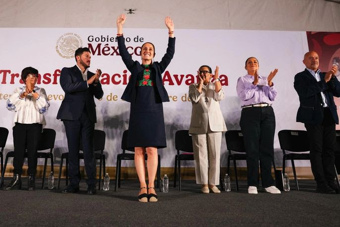 Sheinbaum anuncia la construcción del tren que conectará al centro con el norte del país