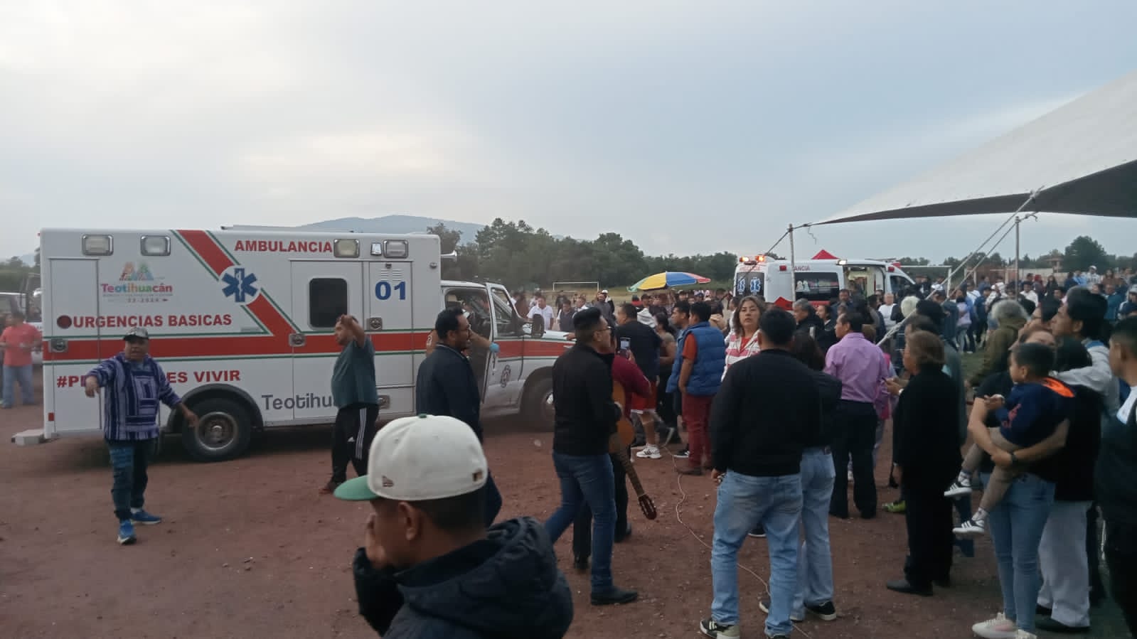 Explosión de pirotecnia deja 28 heridos en Teotihuacán