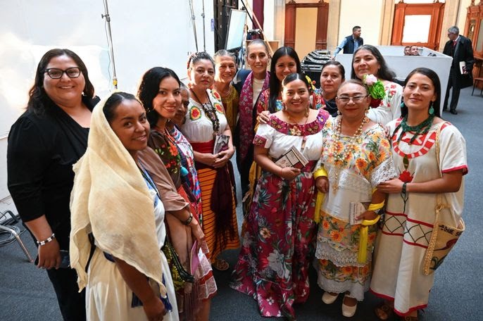 Sheinbaum anuncia serie de eventos para reivindicar a las mujeres indígenas
