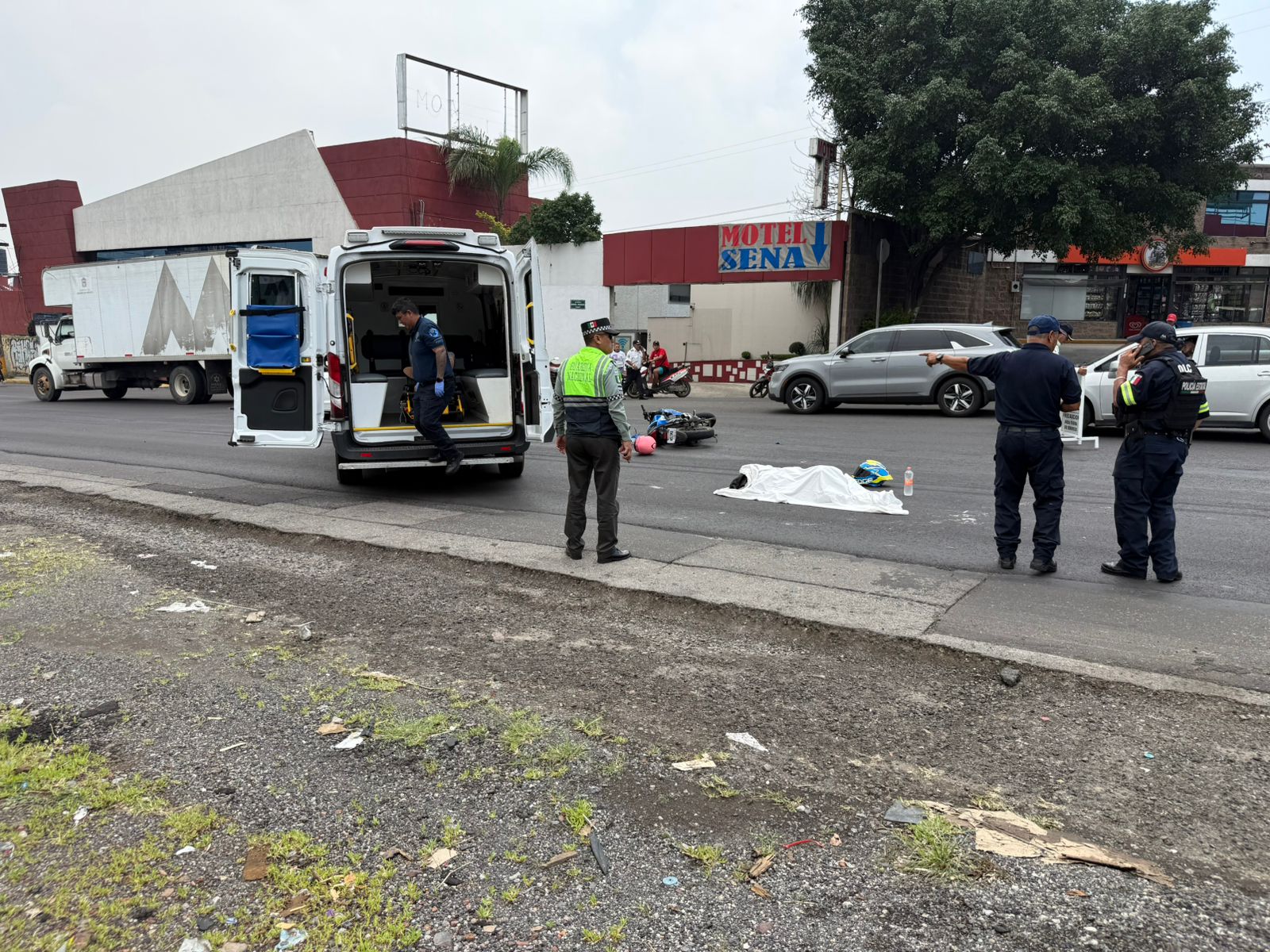 muere-acompanante-de-motociclista-tras-sufrir-un-accidente-en-la-mexicopachuca