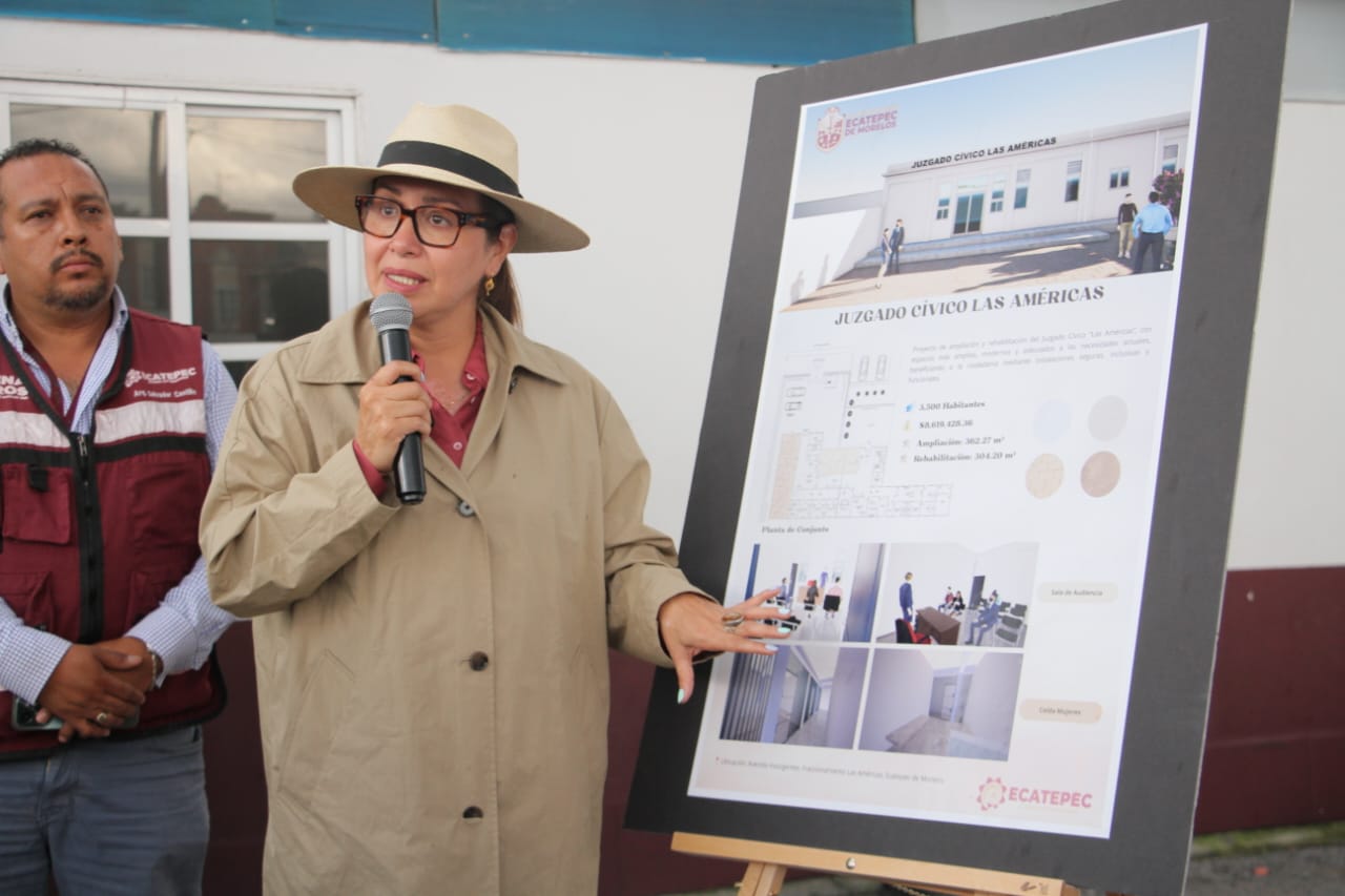 Comienza la rehabilitación de 2 Centros de Justicia Cívica en Ecatepec