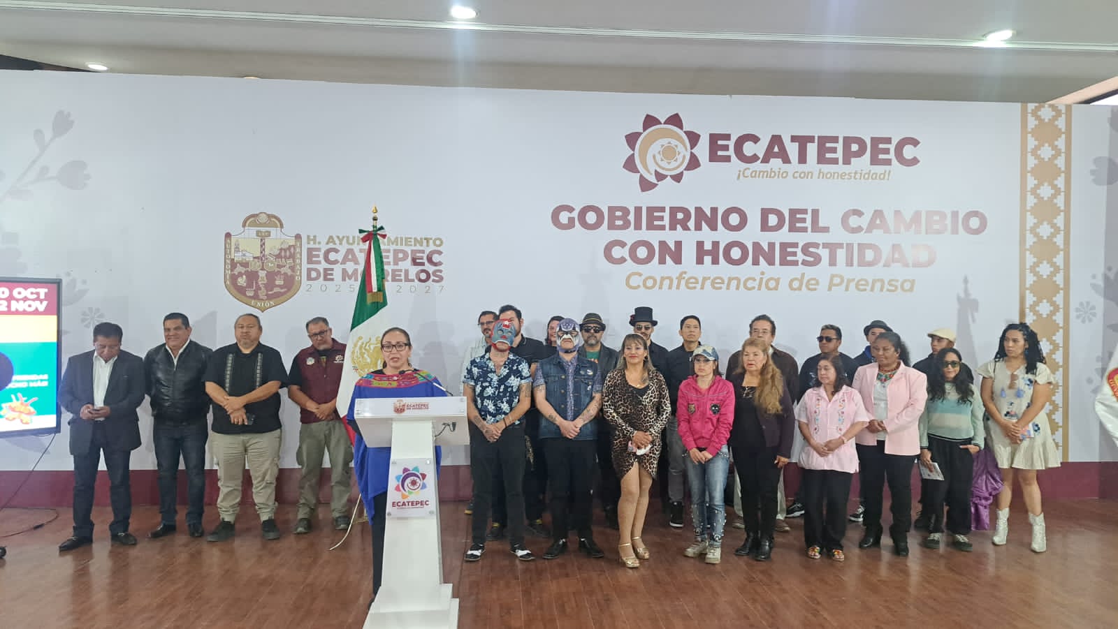 Se erradicó  huachicol  y desabasto  de agua en  Ecatepec,  asegura la  alcaldesa