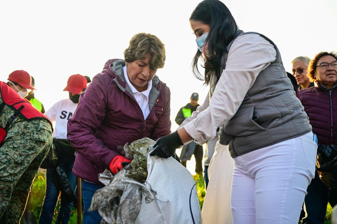 Lidera DGA los trabajos de limpieza en Lago de San Antonio