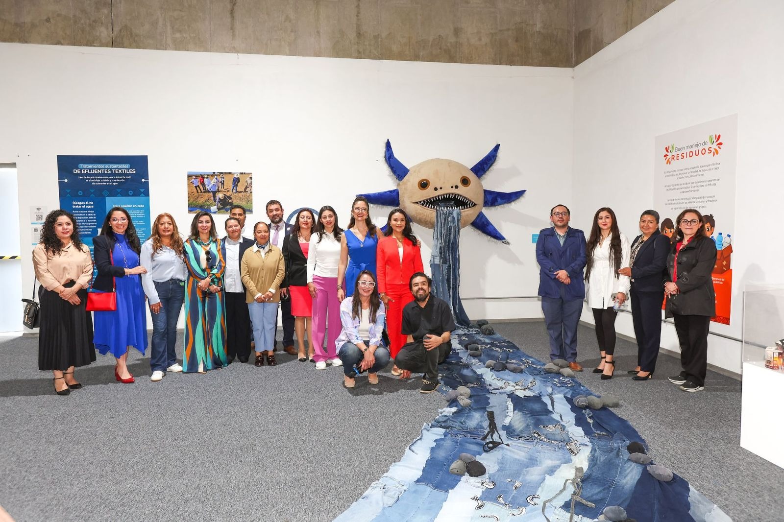 Inauguran  exposición  para valorar  el agua con  ciencia y arte  en parque  Fundadores  de Toluca