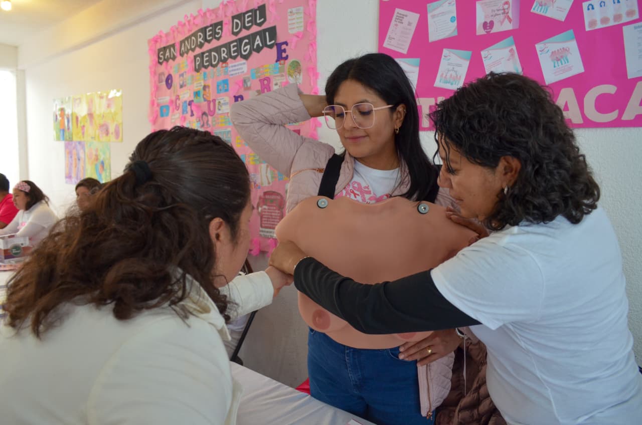 En marcha 1ª Jornada preventiva de cáncer de mama en Edomex
