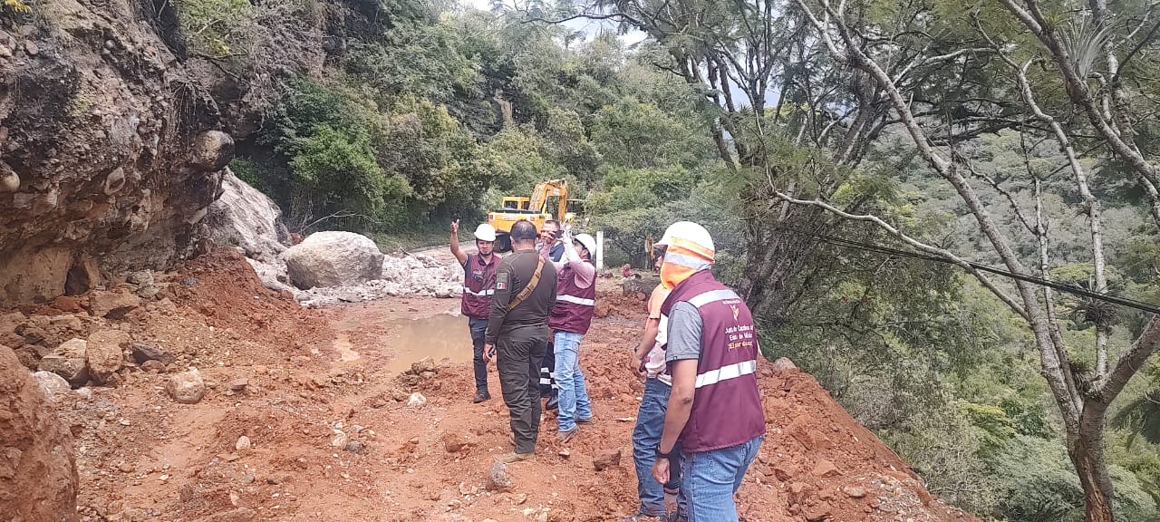 Inmediata respuesta a deslaves logra saldo blanco en el Edomex