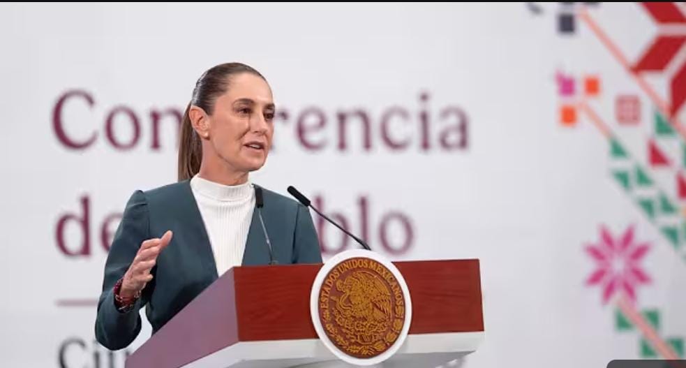 Sí paga sus  impuestos,  se puede  ayudar a   más gente,  responde  Sheinbaum   a burlas   de Salinas   Pliego por inundaciones