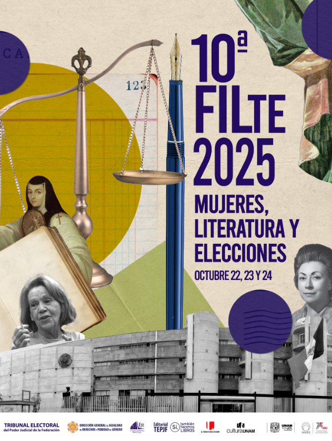 Dedica TEPJF su 10ª Feria Internacional del Libro a las escritoras