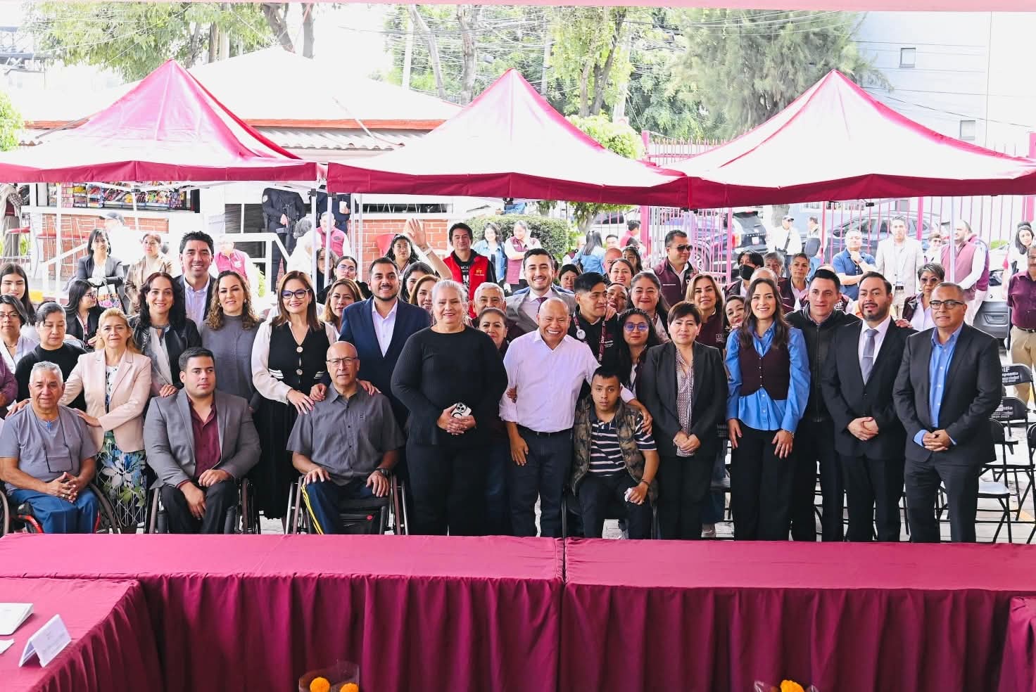 Raciel Pérez  escucha las  propuestas  ciudadanas  para mejorar  movilidad de  personas con  discapacidad  en Tlalnepantla