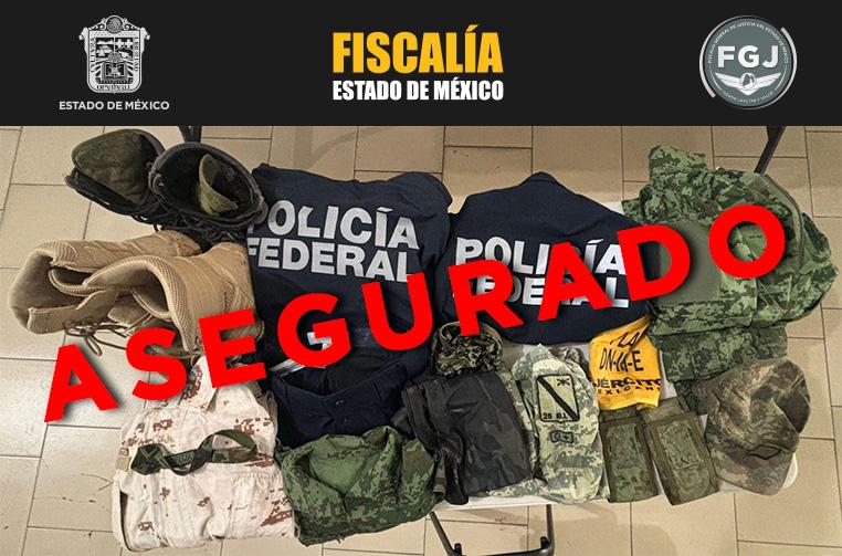 Capturan a 8 presuntos integrantes del CJNG en Malinalco; portaban armamento y narcóticos