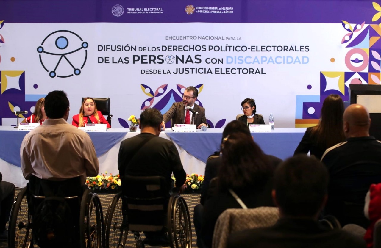 Pugna TEPJF por garantizar derechos a personas con discapacidad: Gilberto Bátiz
