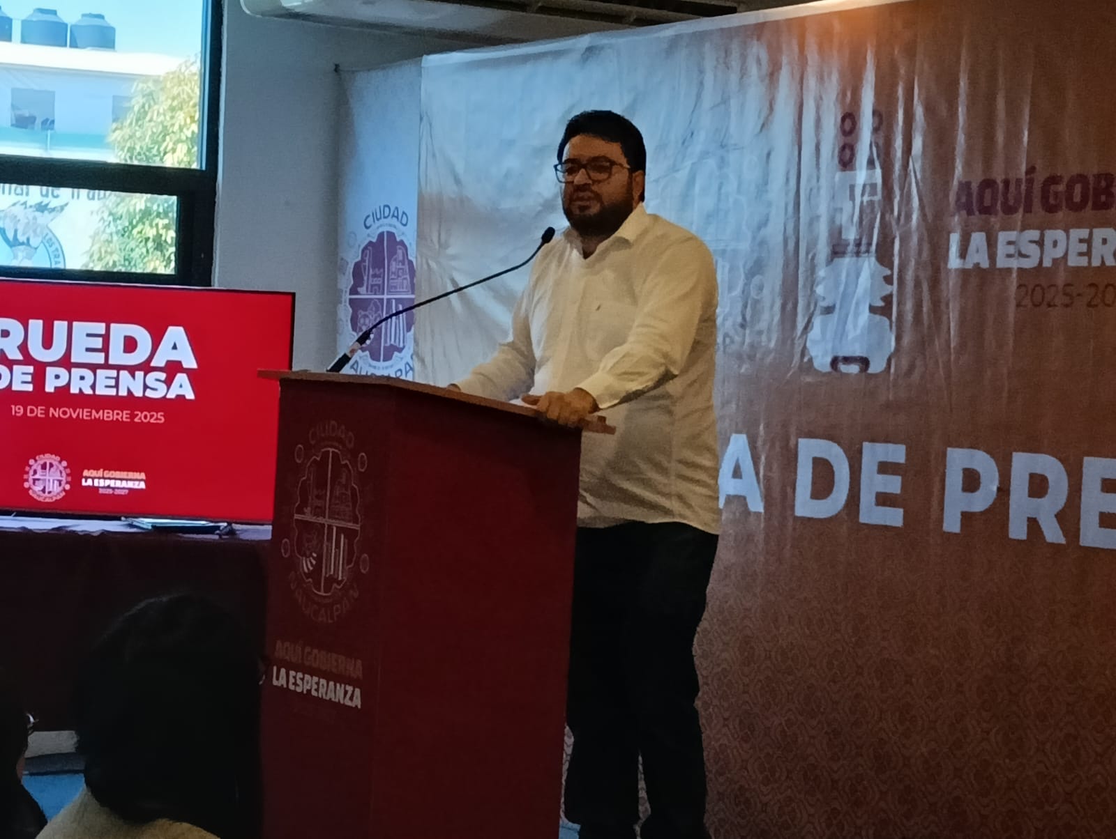 Afirma Isaac Montoya que ha superado resultados del anterior gobierno de Naucalpan en un año