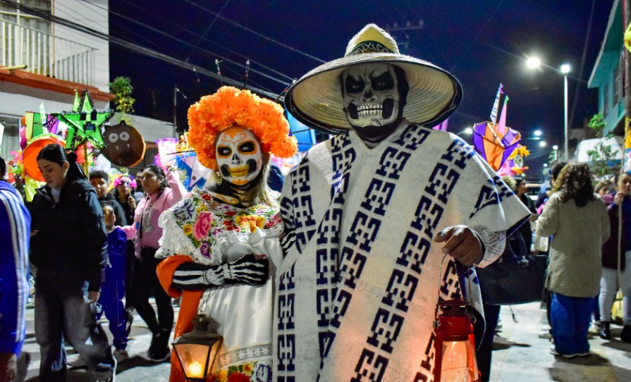 Enfilan al Paseo de los Muertitos en Tultepec para ser patrimonio inmaterial del Edomex