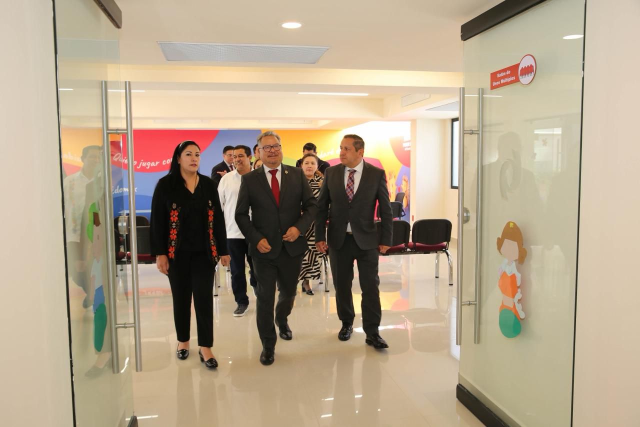 Abren Centro de Convivencia Familiar entre hijos y padres en proceso de separación en ixtapaluca