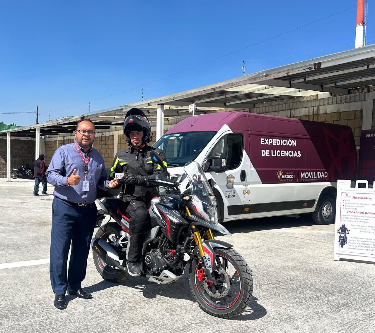 Se han emitido  más de 50 mil  certificados a  motociclistas  mexiquenses  durante 2025