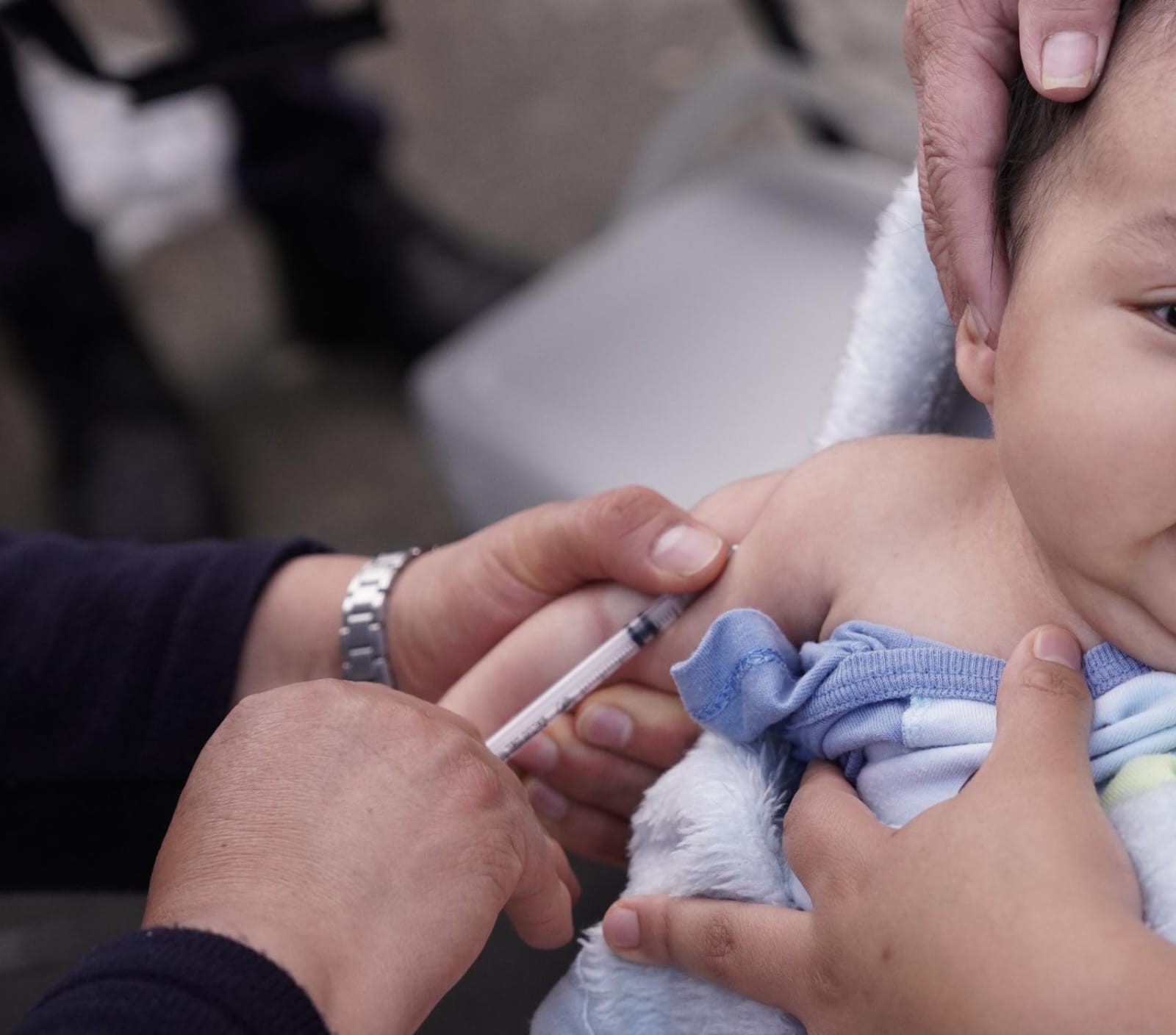 Inmunizados  más del 90%  de menores  con vacuna  triple viral  en Edomex