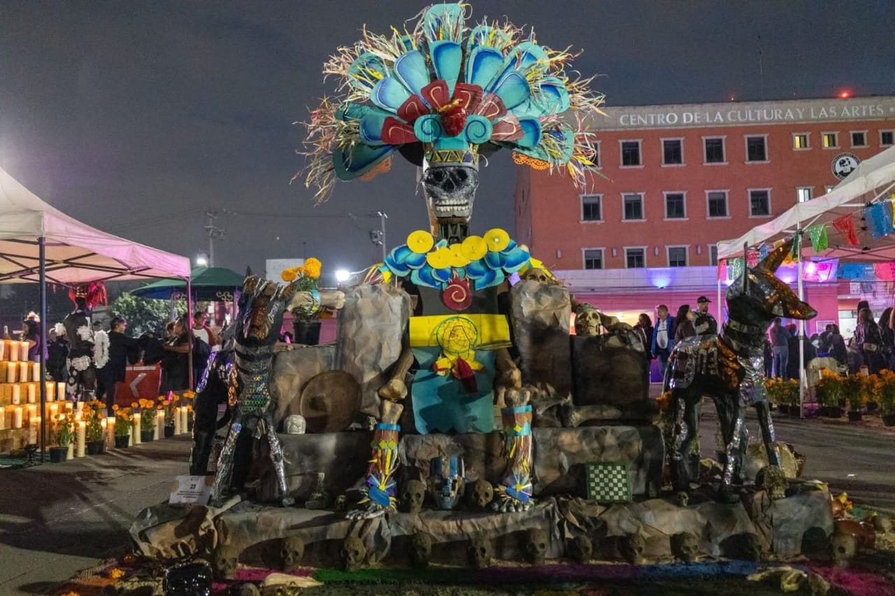 Tlalnepantla celebró Díaz de Muertos desde la raíz prehispánica