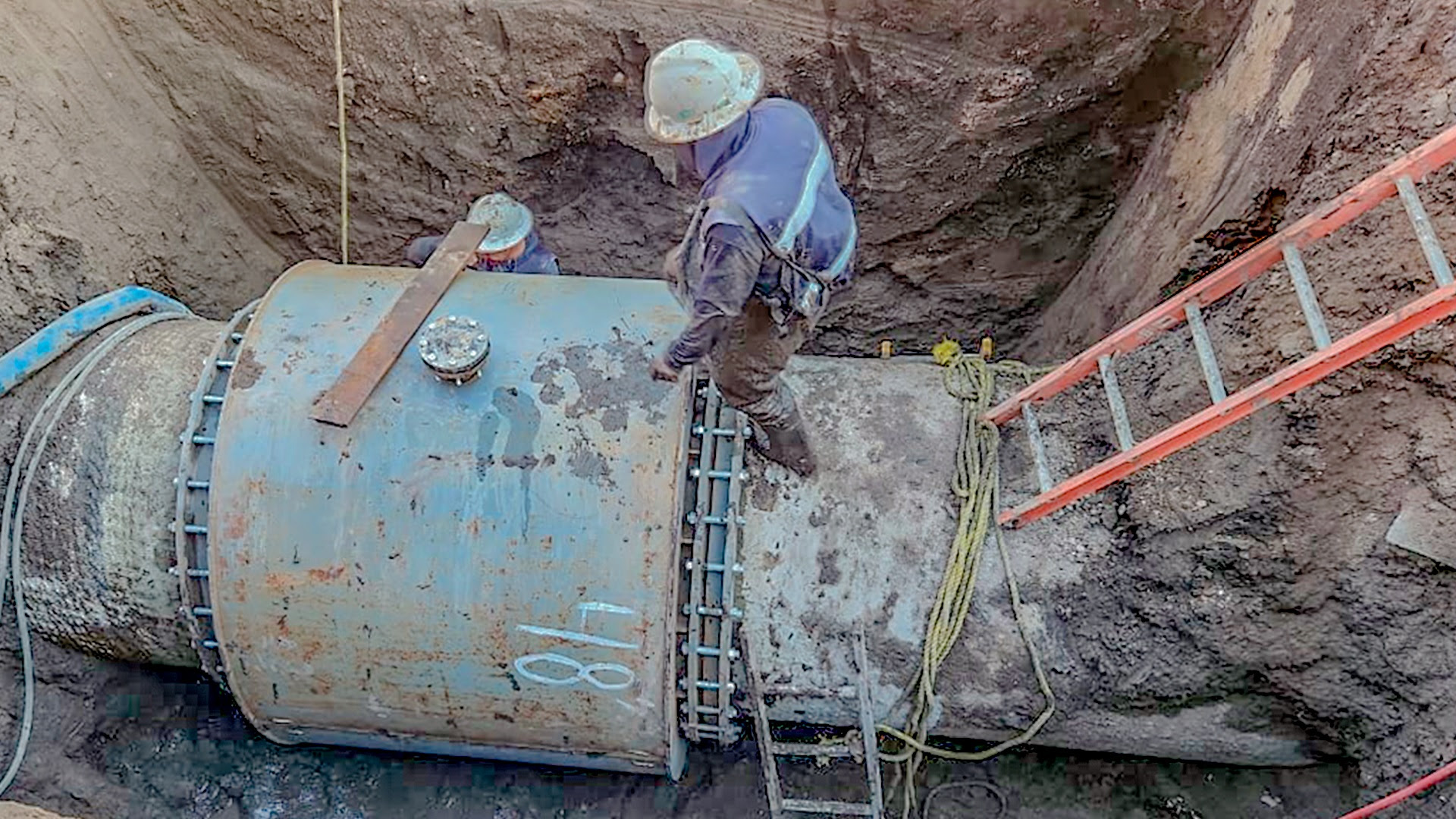 Repara GEM fugas del Macrocircuito sin cortar el agua a 3.5 millones de mexiquenses