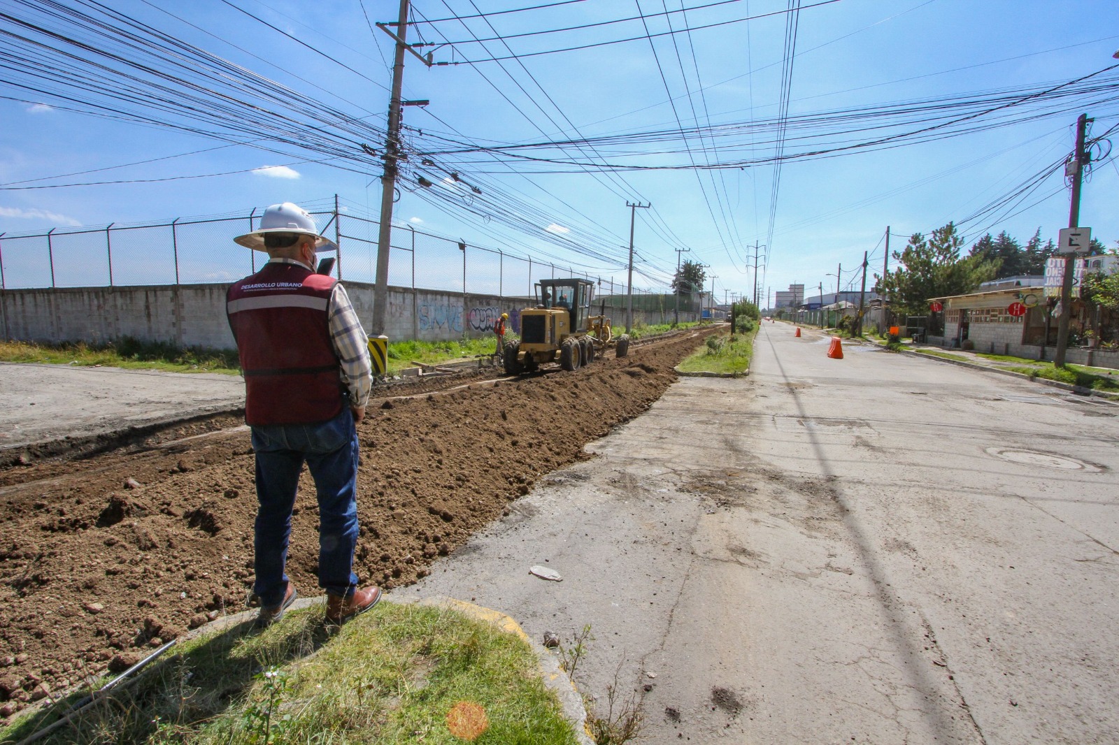 Comienza la  rehabilitación   de vialidad  principal de  zona industrial  de Toluca