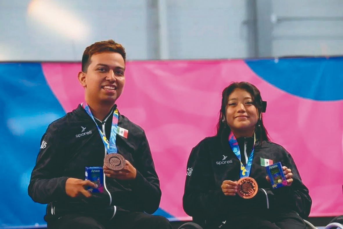Mexiquenses suman 11 medallas en los Juegos Parapanamericanos Juveniles de Chile 2025