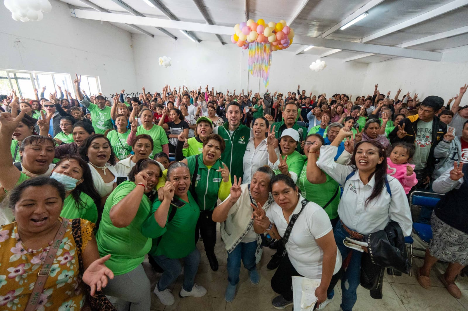 La militancia Verde crece en Edomex, cierra PVEM 2025 con 200 mil afiliados