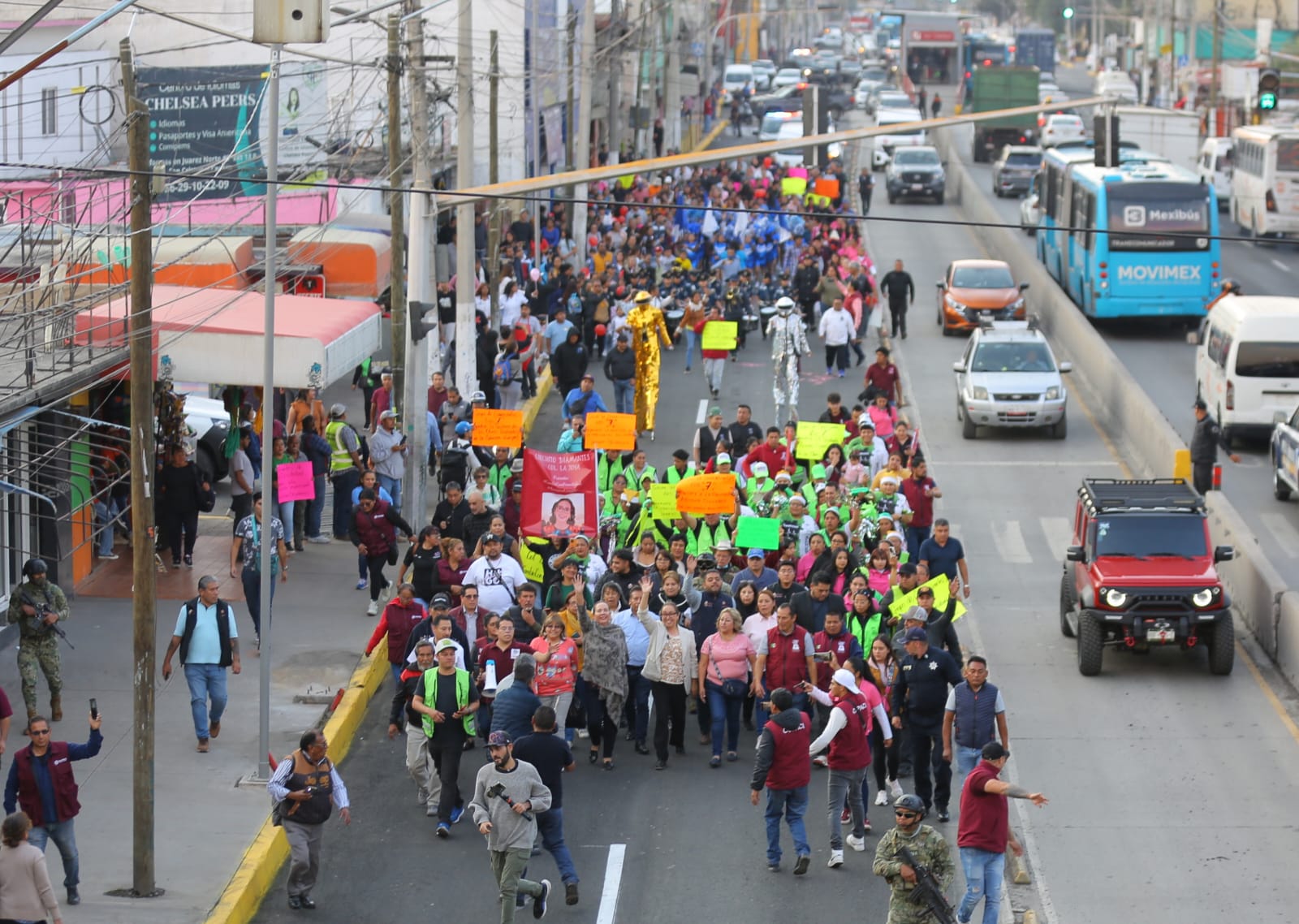 Azucena entrega la avenida Revolución como nueva en Ecatepec