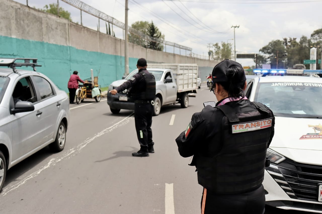 Nezahualcóyotl aplica el nuevo Reglamento de Tránsito del Estado de México para salvaguardar la vida de las personas