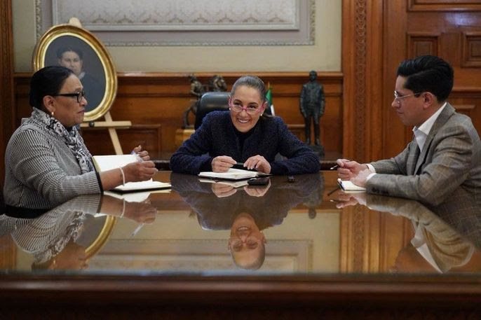 Reitera Claudia Sheinbaum la invitación al Papa para visitar México