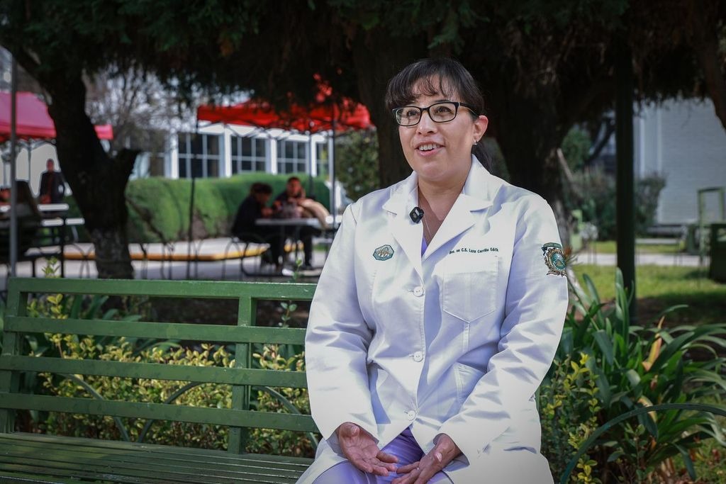 Orgullosamente  UAEM la única  ortodoncista  integrantes de  la Academia  Mexicana  de Ciencias