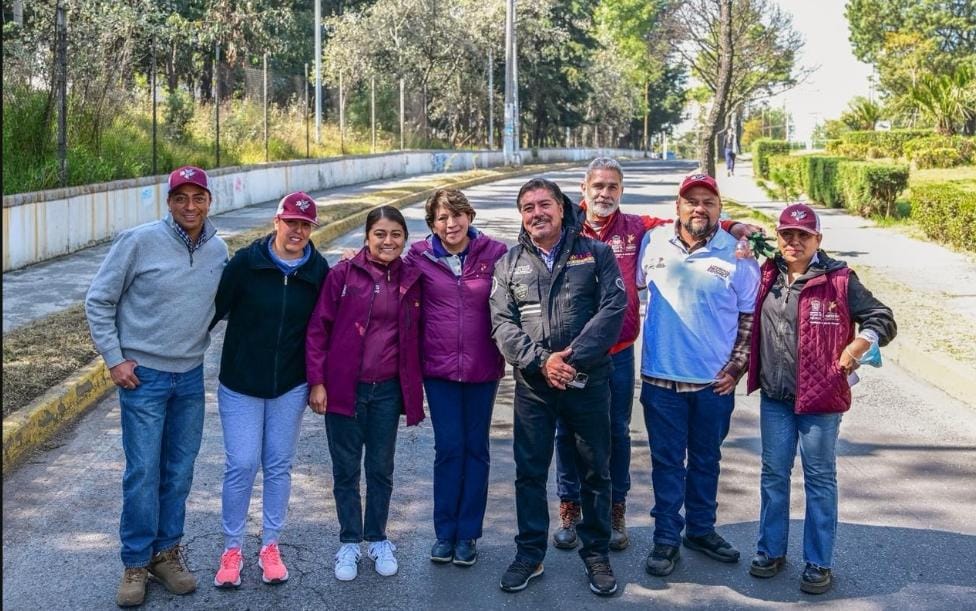 Delfina Gómez recorre Ciudad Universitaria y encabeza acciones de limpieza en Toluca