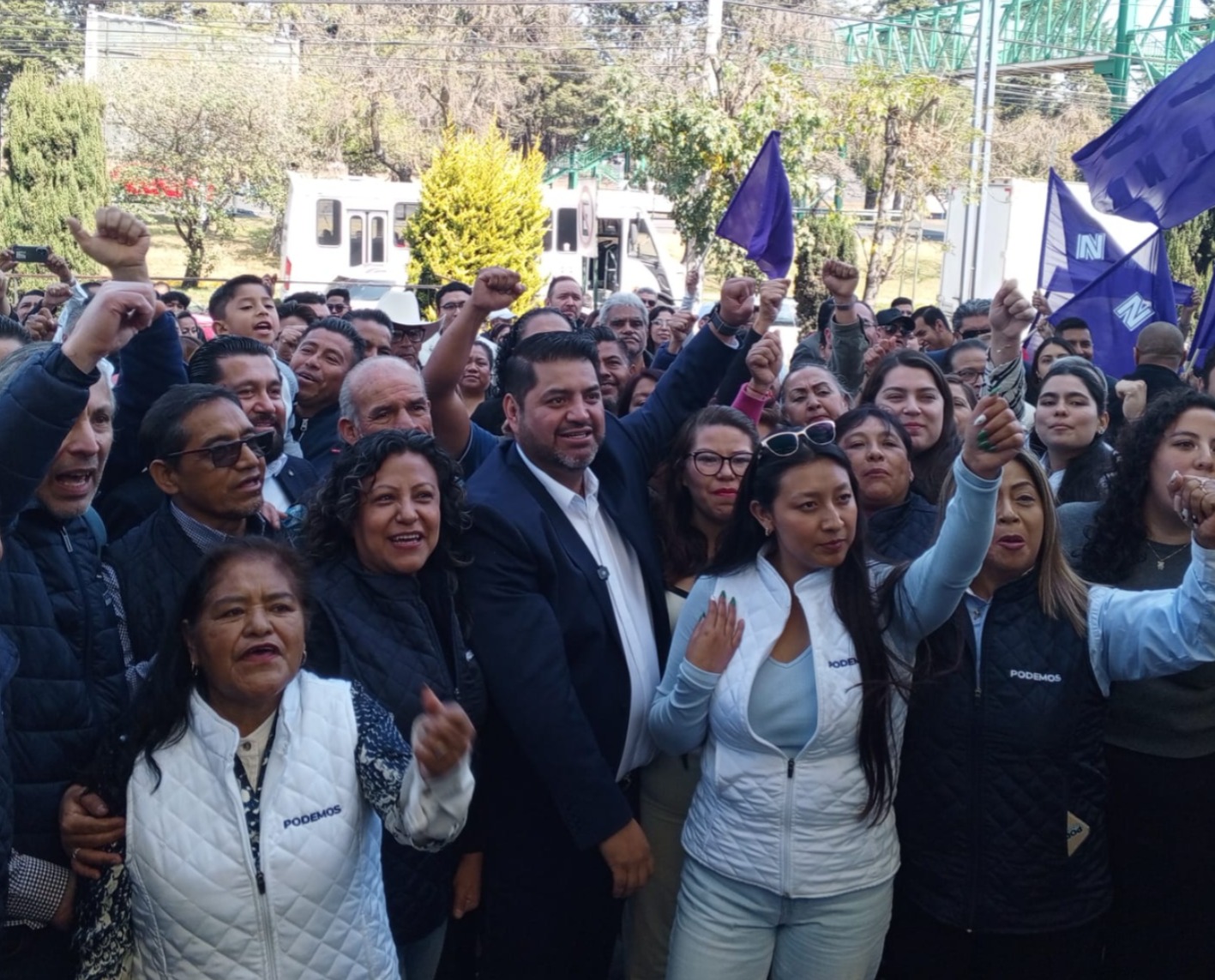 Piden registro de Podemos como partido en Edomex rumbo a la elección 2027