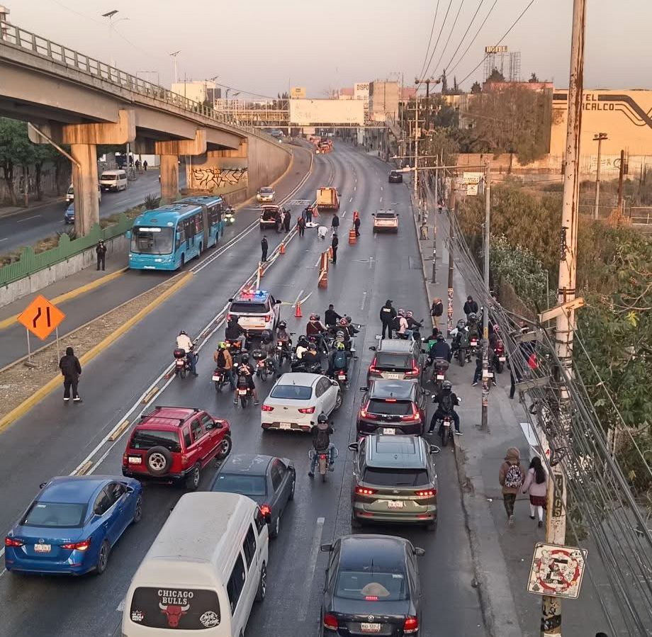 Muere hombre tra ser arrollado en la Lopez Portillo Coacalco