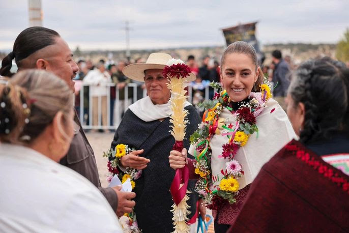Sheinbaum hace justicia a naciones originarias de Guanajuato