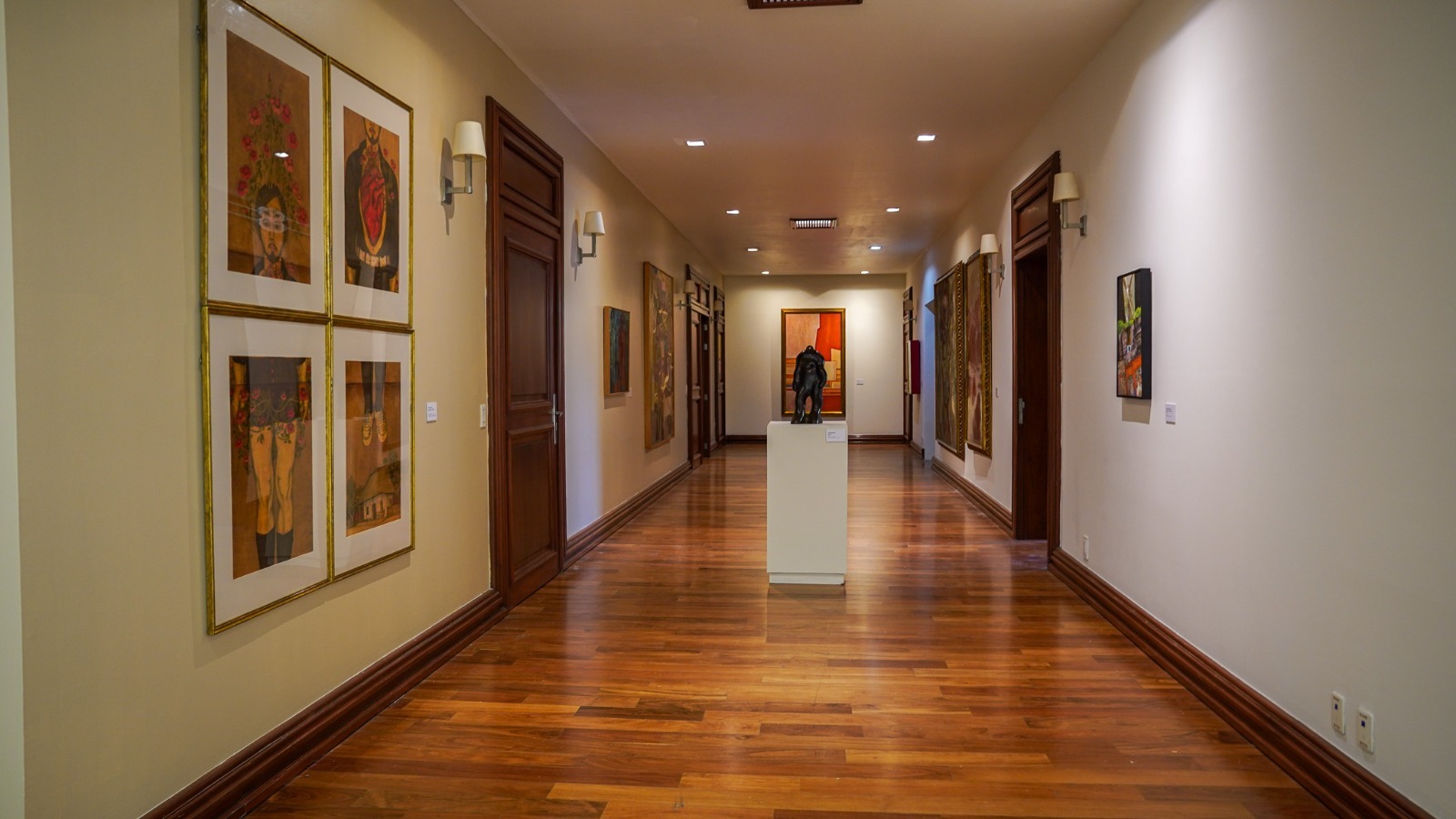 El vínculo entre arte y poder, la reveladora exposición pictórica en el Complejo  Cultural Los Pinos