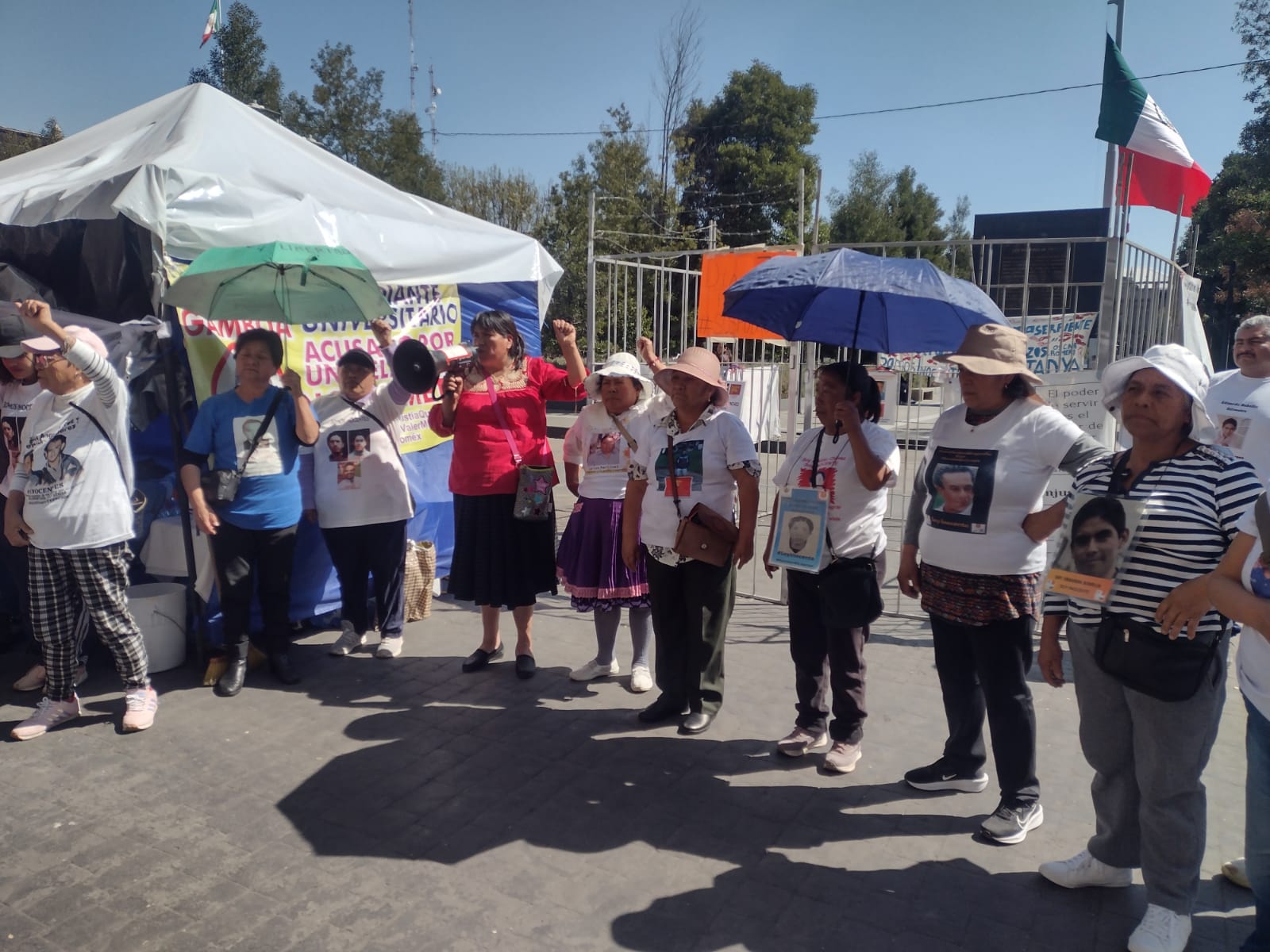 Alzan plantón, pero continúa exigencia de hacer efectiva la amnistía a preso otomí injustamente encarcelado