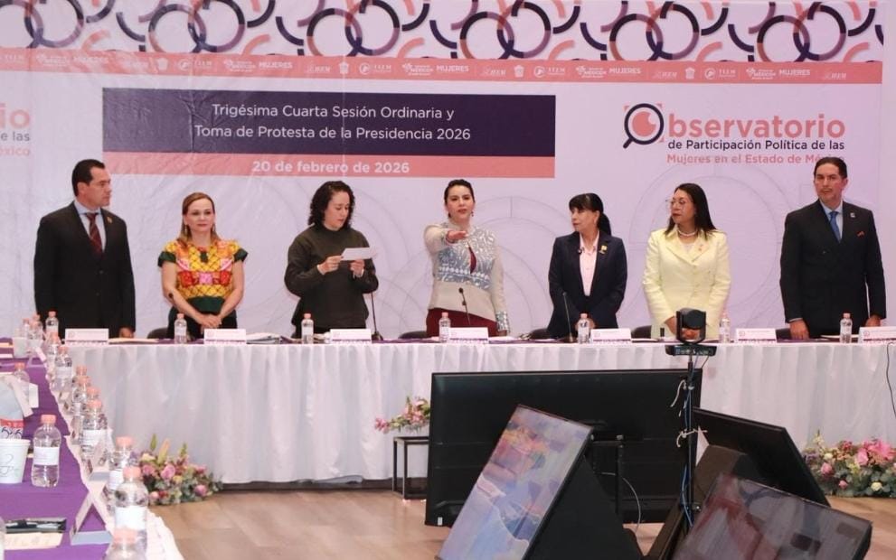 asiste-secretaria-de-las-mujeres-a-toma-de-protesta-de-la-presidencia-2026-del-observatorio-de-participacion-politica-de-las-mujeres-en-edomex